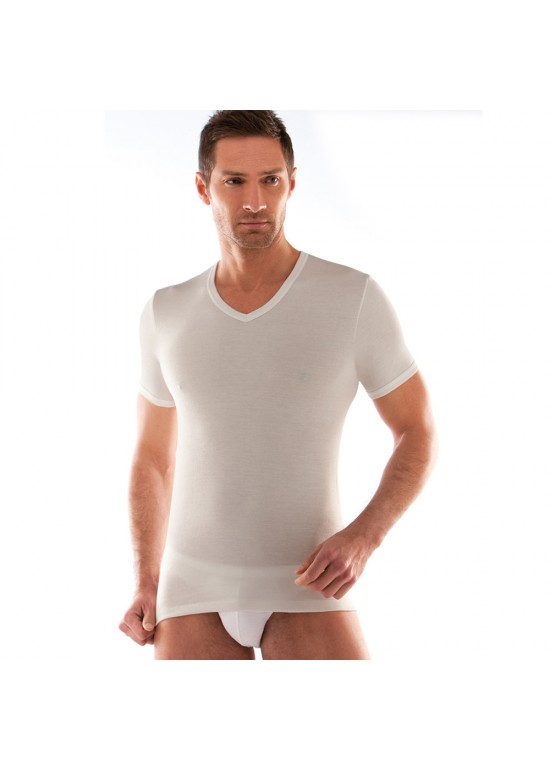 Liabel Maglia Uomo Scollo a "V"  "Lana&Cotone"